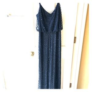 Adrianna Papell sequin formal dress